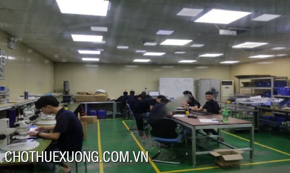 Land and factory for lease in Tien Son 1 industrial park, Bac Ninh 3982m2 1