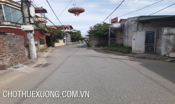 Chuyển nhượng đất có xưởng và văn phòng tại Long Biên Hà Nội 486m2 1