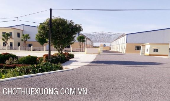 Cho thuê nhà xưởng mới xây tại Quỳnh Phụ, Thái Bình, 2700m2, 3000m2 1