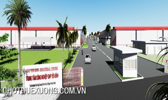 Ready-Built-Factory for lease in Yen Binh industrial park, Thai Nguyen many areas 3