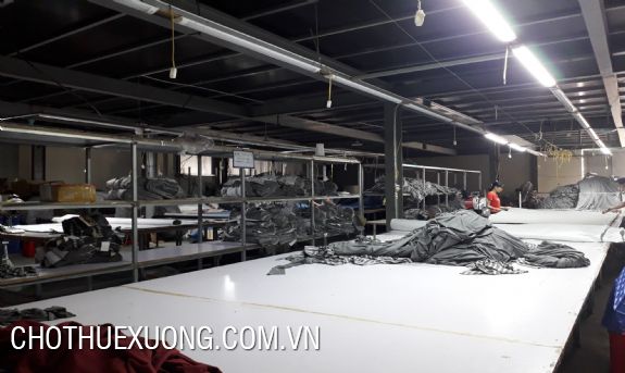 Cho thuê nhà xưởng làm may cùng hệ thống máy may, nhân công tại Thanh Hóa 1