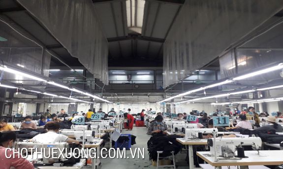 Cho thuê nhà xưởng làm may cùng hệ thống máy may, nhân công tại Thanh Hóa 4