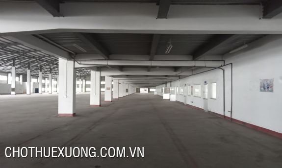 Cho thuê nhà xưởng mới tại kcn thuộc tp Hải Dương 1