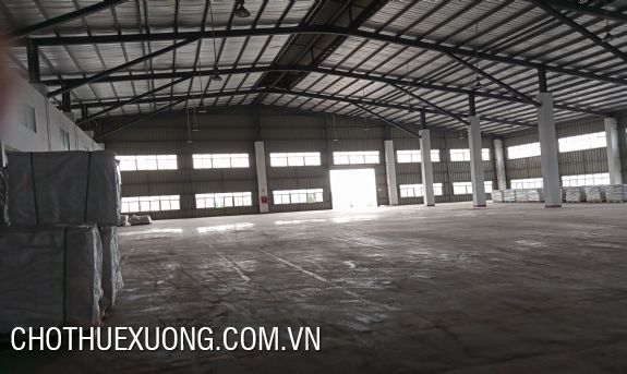 Cho thuê nhà xưởng mới tại kcn thuộc tp Hải Dương 2