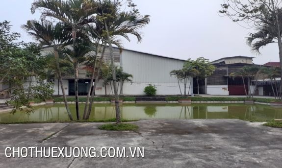 Cho thuê kho xưởng tại Cụm Công nghiệp Thanh Oai 2800m2 1