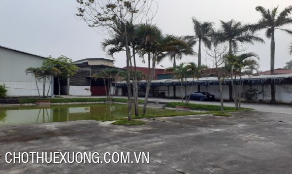Cho thuê kho xưởng tại Cụm Công nghiệp Thanh Oai 2800m2 2