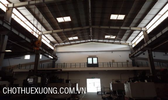 Cho thuê kho xưởng tại Cụm Công nghiệp Thanh Oai 2800m2 5