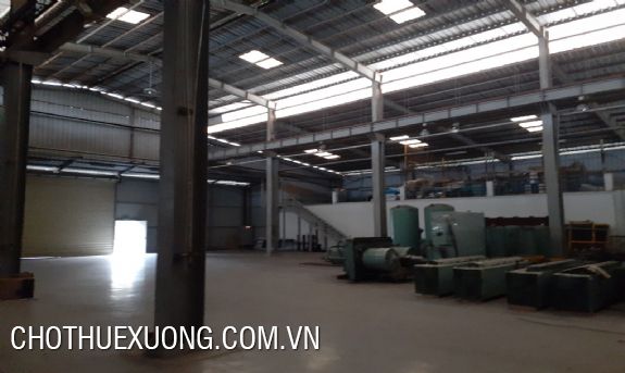 Cho thuê kho xưởng tại Cụm Công nghiệp Thanh Oai 2800m2 6