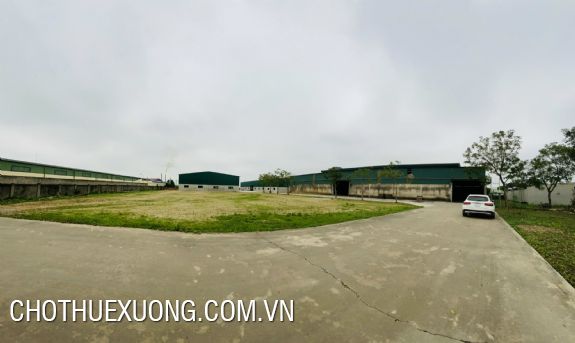 Cho thuê nhà xưởng 19.400m2 tại Thanh Hóa 2