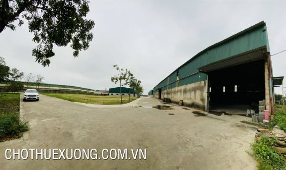 Cho thuê nhà xưởng 19.400m2 tại Thanh Hóa 3