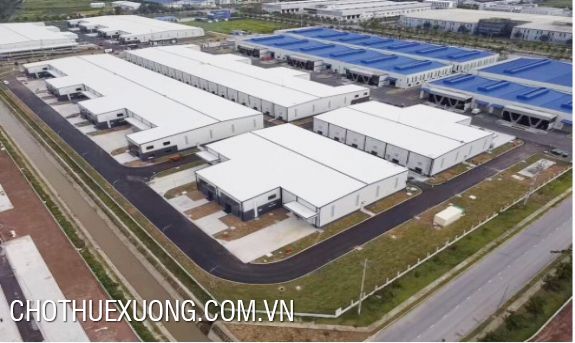 Cho thuê nhà xưởng từ 1000m2 trở lên trong KCN VISIP Hải Dương 1