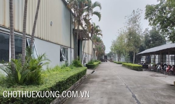 Cho thuê xưởng 6000m2 trong KCN Đồng Văn 1 Hà Nam 1