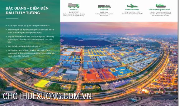 Chuyển nhượng CCN Yên Lư Bắc Giang 92 USD/m2 4
