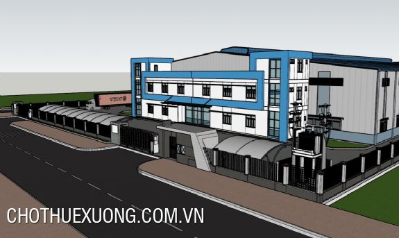Newly built factory for rent in 6,000m2 in industrial park 3