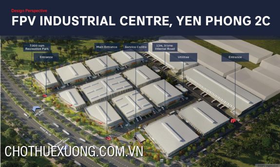 Warehouse and Factory for rent in Yen Phong Industrial Park project, Bac Ninh 5