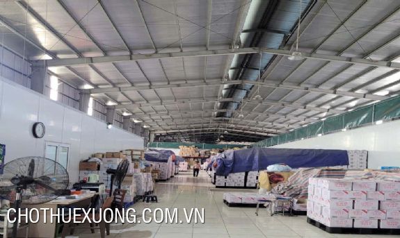 Cho thuê kho 400m2 trong cụm CN Lại Yên Bắc An Khánh, Hoài Đức HN 1