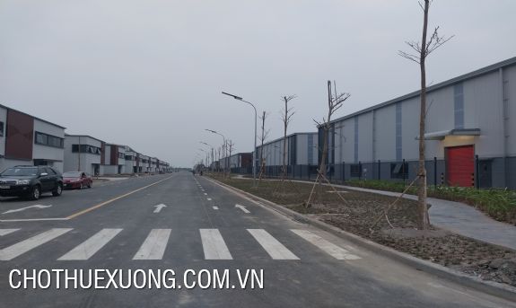 Cho thuê kho xưởng từ 1000 đến 50000 m2 trong KCN Yên Mỹ Hưng Yên 1
