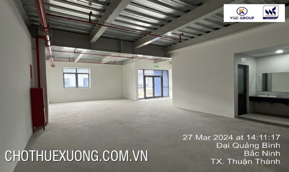 Cho thuê nhà xưởng và kho KCN Thuận Thành 3 4