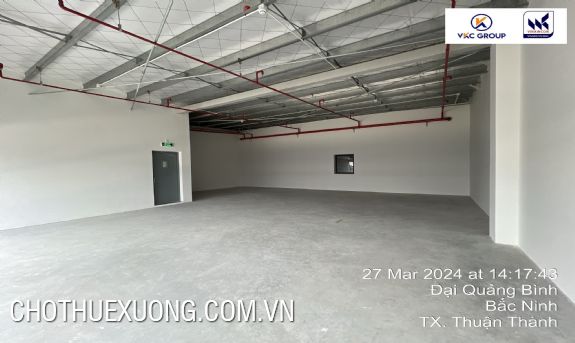 Cho thuê nhà xưởng và kho KCN Thuận Thành 3 8