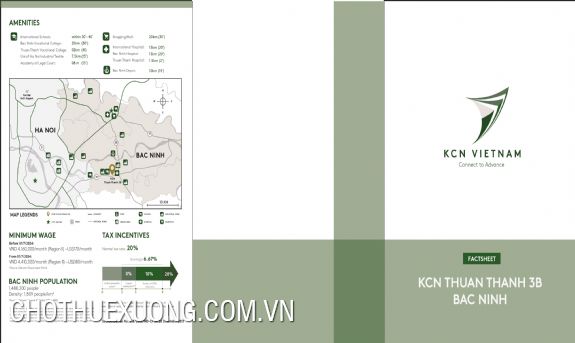 Cho thuê nhà xưởng và kho KCN Thuận Thành 3 2
