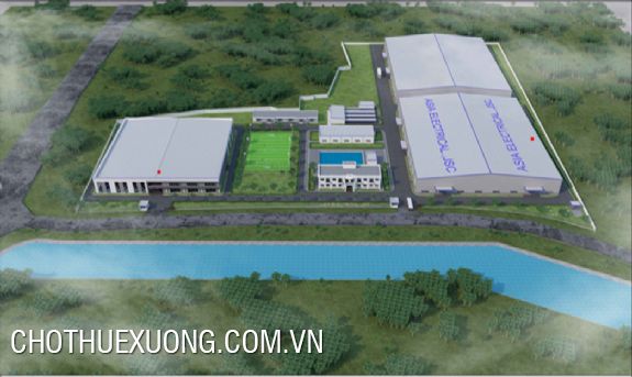 Cho thuê xưởng từ 8,0000m2 tại KCN Cẩm Khê Phú THọ 1