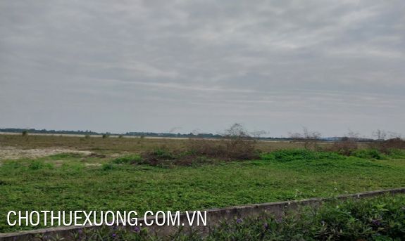 Land for sale in Yen My Industrial Park, Hung Yen, area from 1-10ha 2