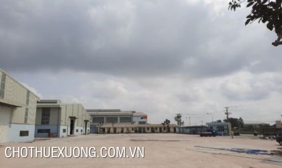 Transfer of 1.5 hectares of land with available factory in Khanh Phu Industrial Park, Ninh Binh 1