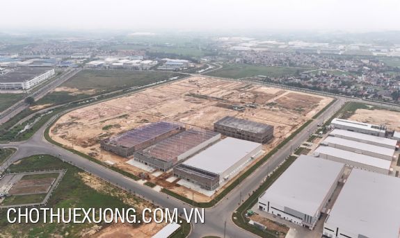 Cho thuê xưởng từ 3600 đến 18.000m2 trong KCN Bá Thiện, Bình Xuyên, Vĩnh Phúc 1