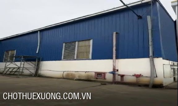 Cho thuê xưởng 4595m2 tại CCN Hoàng Xá, Thanh Thủy, Phú Thọ 1