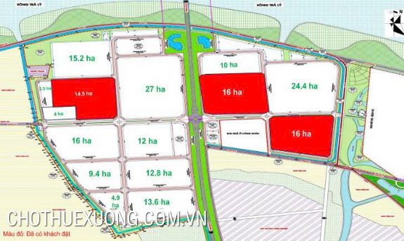 Transfer of land lease and infrastructure of 296.97ha in Hai Long Industrial Park, Thai Binh 2