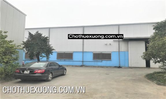 CHO THUÊ NHÀ XƯỞNG 2.500m² – KCN ĐỒNG VĂN 2, HÀ NAM 1
