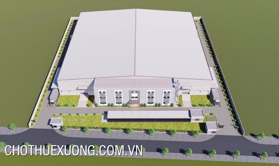 Cho thuê xưởng 6.984m² trong KCN Phúc Điền- Hải Dương 2
