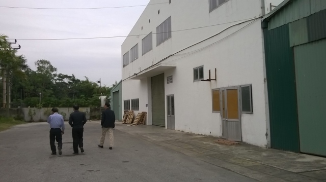 Cho thuê xưởng 1200m2 trong khu CN Quang Minh, Mê Linh, Hà Nội