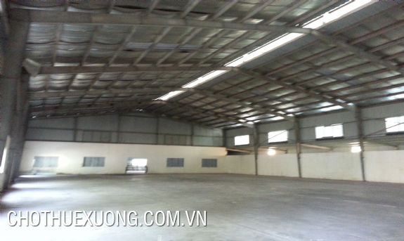 3000sqm factory for rent in Nguyen Khe industrial zone