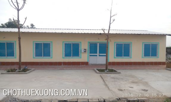 1500sqm factory for rent in Binh Giang, Hai Duong