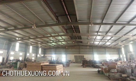 Factory for lease in Co Loa, Dong Anh with the 1200 sqm area