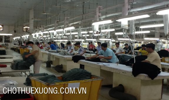 Garment factory for rent in Dai Ang, Thanh Tri, Ha Noi