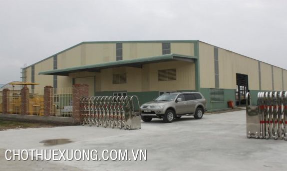 Factory for rent in Que Vo industrial cluster, Bac Ninh