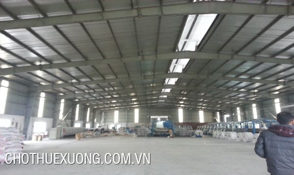 2400sqm factory for lease in An Duong, Hai Phong
