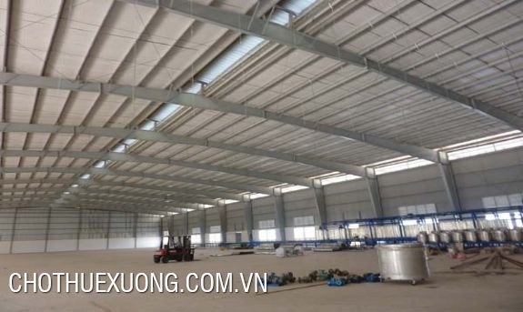 Factory for lease in Chau Son industrial cluster, Phu Ly, Ha Nam