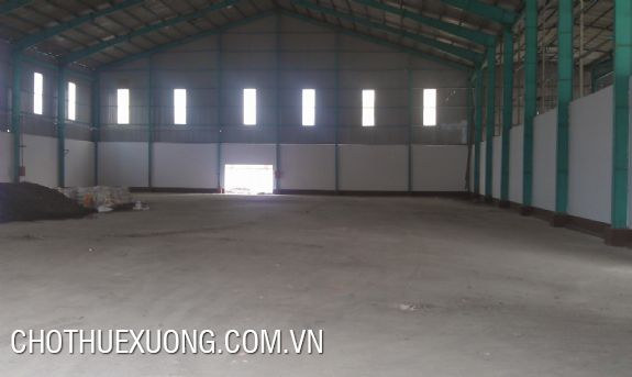 Warehouse for lease in Thanh Tri, Ha Noi