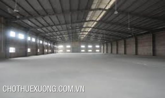 1500sqm warehouse for lease in Ngoc Hoi, Thanh Tri, Ha Noi