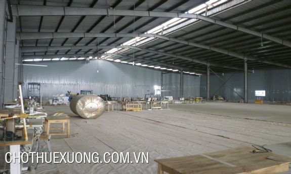 1700sqm factory for lease in Phu Nghia industrial zone, Ha Noi