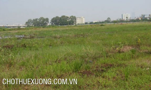 Land for lease with the area of 5000sqm in Dong Anh, Ha Noi
