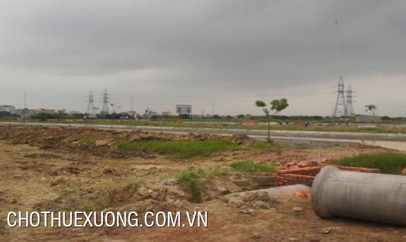 Land for sale near national road 5, Hai Duong