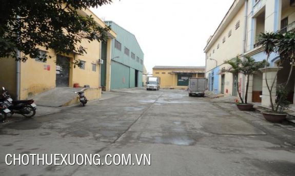 1200sqm warehouse for rent near Quang Trung street, Ha Dong