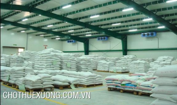 Cold-storage warehouse for rent in Duyen Thai industrial cluster, Thuong Tin, Ha Noi