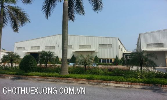 4600sqm factory for rent in Tu Son industrial cluster, Bac Ninh