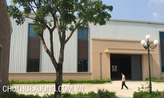 Nice factory for lease in Phuc Tho, Hanoi 813sqm x 2 storeys