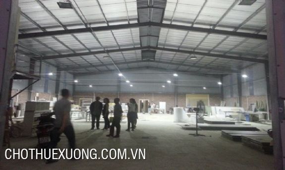 440m2 factory for lease in Thanh Oai industrial cluster, Hanoi